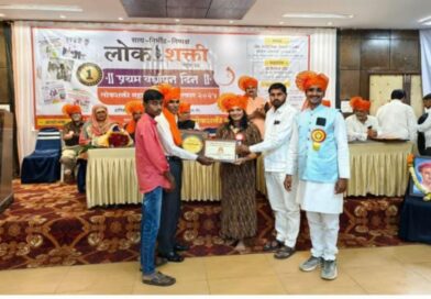 लोकशक्ती ‘ आदर्श शिक्षक ‘ पुरस्काराने कल्याण वाल्हेकर सन्मानित!