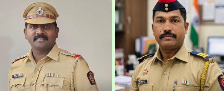 भिगवन पोलीस स्टेशनच्या” शिरपेचात आणखी एक मानाचा तुरा, पोलीस निरीक्षक सोमनाथ शेंडगे सह अंमलदार सचिन पवार यांना उत्कृष्ट सेवा पदकाने सन्मानित;!