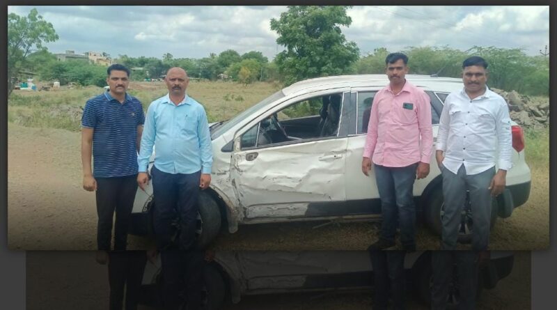 अपघात करून पसार झालेल्या अज्ञात वाहनाचा सहा दिवसांत छडा!